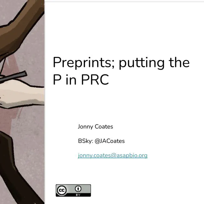 Preprints putting the P in PRC