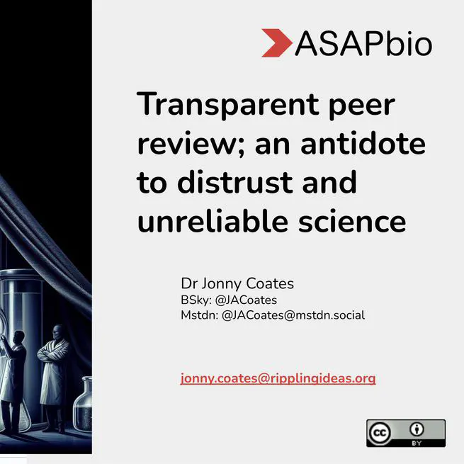 Transparent peer review as an antidote to distrust and unreliable science