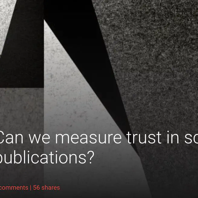 Can we measure trust in scientific publications?