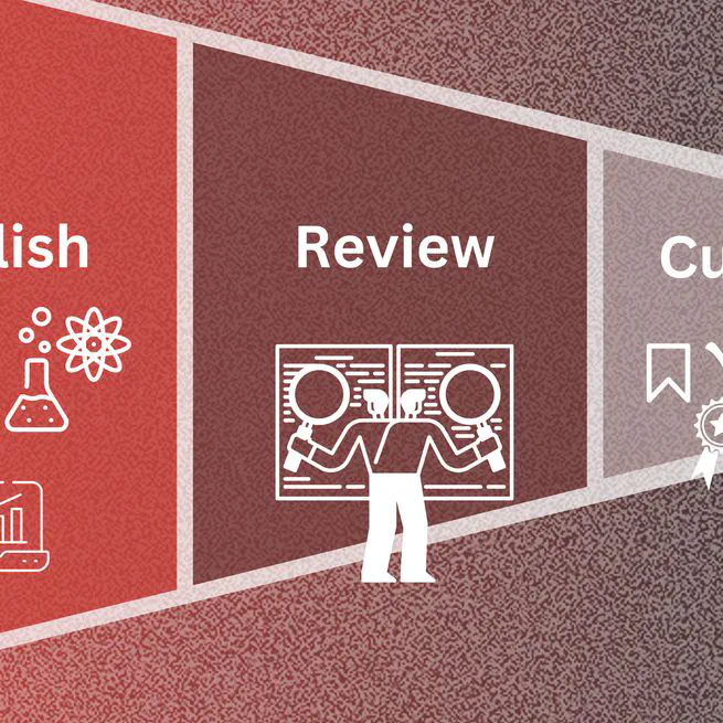 Understanding the Publish Review Curate Model of Scholarly Communication