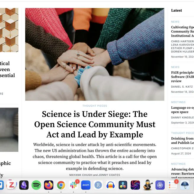 Science is Under Siege: The Open Science Community Must Act and Lead by Example
